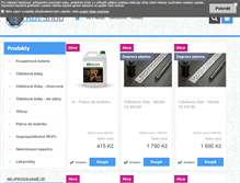 Tablet Screenshot of kovshop.cz